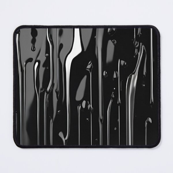 Item preview, Matte Black with Glossy Drips designed and sold by Have Mercy.
