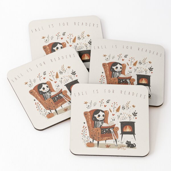 Item preview, Fall Is For Readers designed and sold by Cozy Nerdy Things.