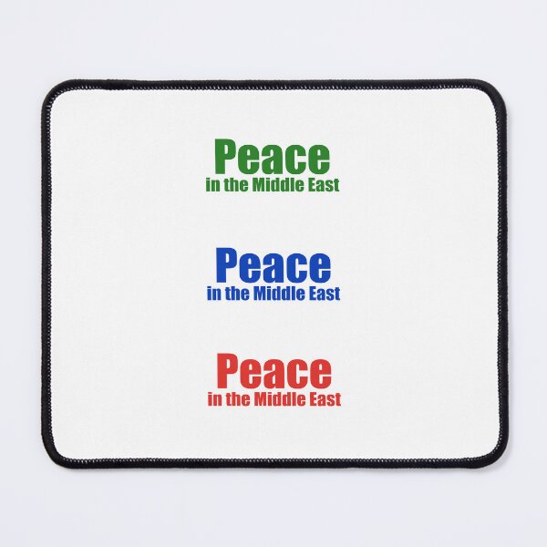Item preview, Peace in the Middle East sticker pack red blue green designed and sold by Inspirationmotivation.