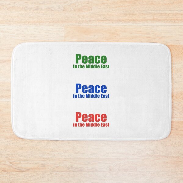 Item preview, Peace in the Middle East sticker pack red blue green designed and sold by Inspirationmotivation.