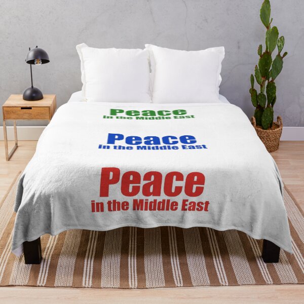 Item preview, Peace in the Middle East sticker pack red blue green designed and sold by Inspirationmotivation.