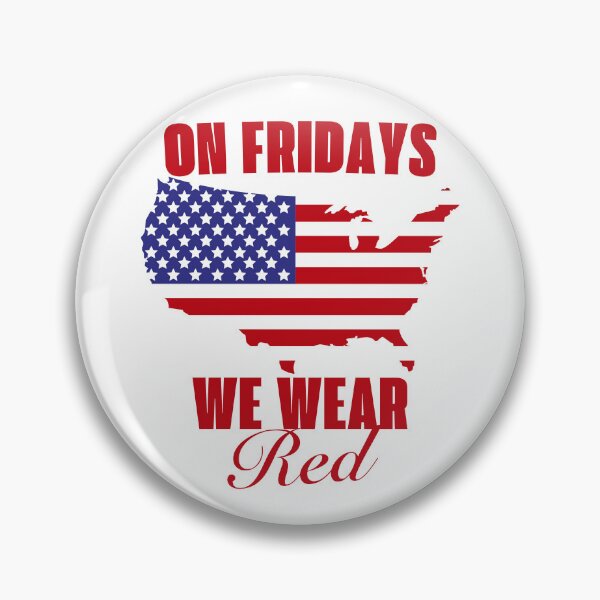Item preview, On Fridays We Wear Red designed and sold by thebest-2studio.