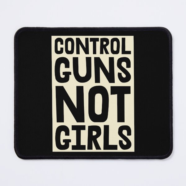 Item preview, Control Guns Not Girls - Harris Walz - cream cutout designed and sold by Thelittlelord.