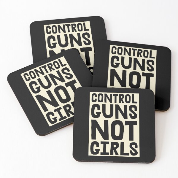 Item preview, Control Guns Not Girls - Harris Walz - cream cutout designed and sold by Thelittlelord.