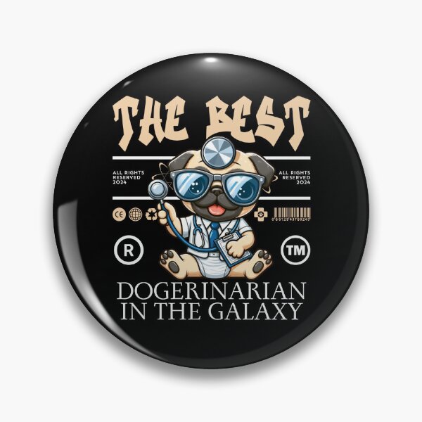 Item preview, The best dogerinarian in the galaxy designed and sold by Peerless-Prime.