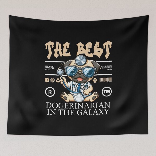 Item preview, The best dogerinarian in the galaxy designed and sold by Peerless-Prime.