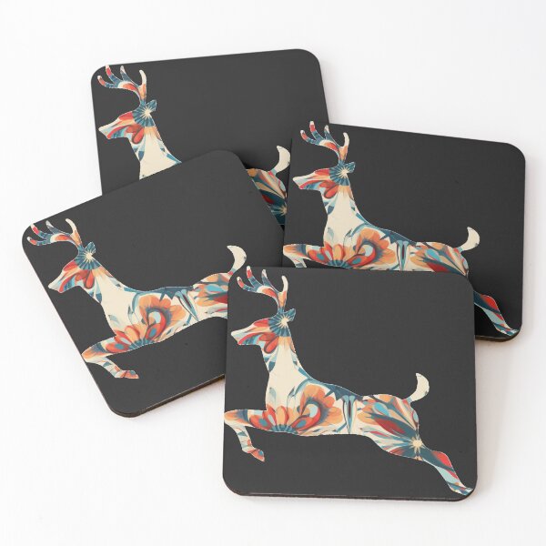 Item preview, Geometric Motif Love Friendship Attachment Deer designed and sold by G-M-Designs.
