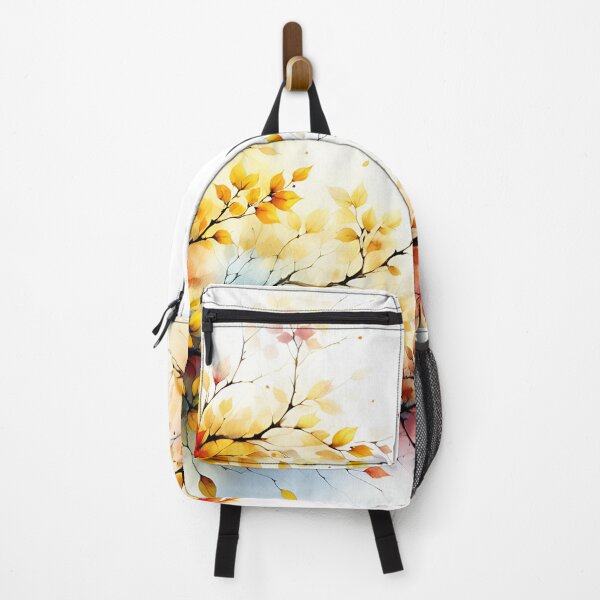 Item preview, Watercolor Autumn Branches In The Wind designed and sold by ByNicoleSara.