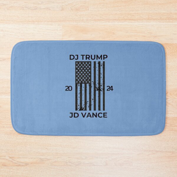 Item preview, DJ Trump, DJ Vance, political typography designed and sold by Art With Impact – Statement Art & Apparel for Deep Thinkers.
