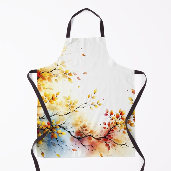 Item preview, Watercolor Autumn Branches In The Wind designed and sold by ByNicoleSara.