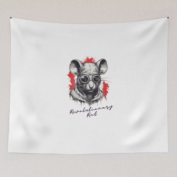 Item preview, Revolutionary Rat designed and sold by OliTaArt.