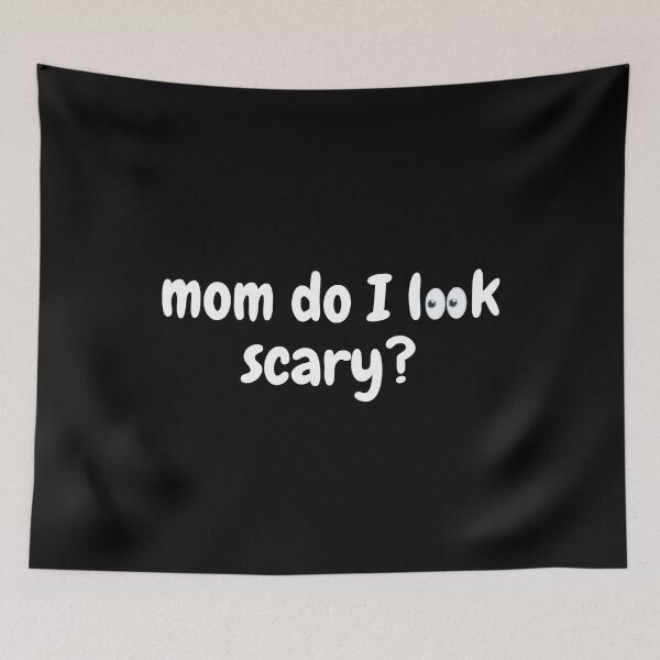 Item preview, Mom Do I Look Scary? Aesthetic Funny Gifts For Halloween designed and sold by PientkaArt.