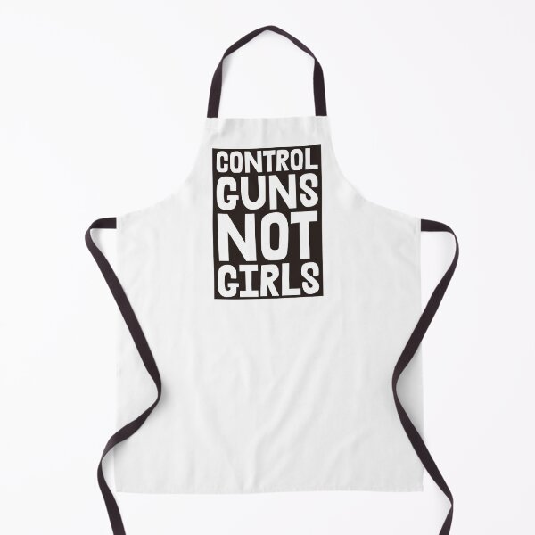 Item preview, Control Guns Not Girls - Harris Walz - black cutout designed and sold by Thelittlelord.