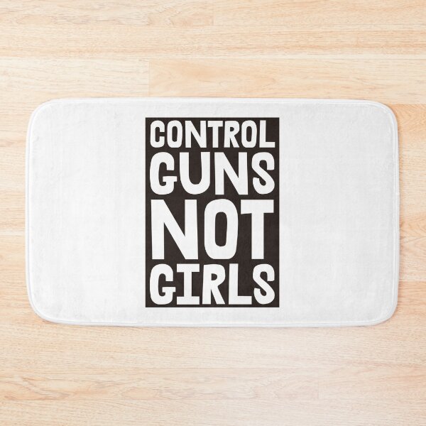 Item preview, Control Guns Not Girls - Harris Walz - black cutout designed and sold by Thelittlelord.