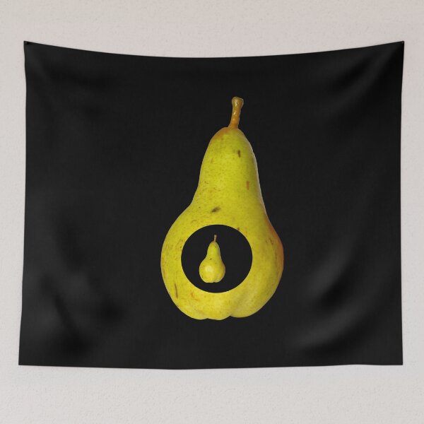 Item preview, Collage by Katarzyna Zachtej - pear with pear heart designed and sold by pracovniakejzi.