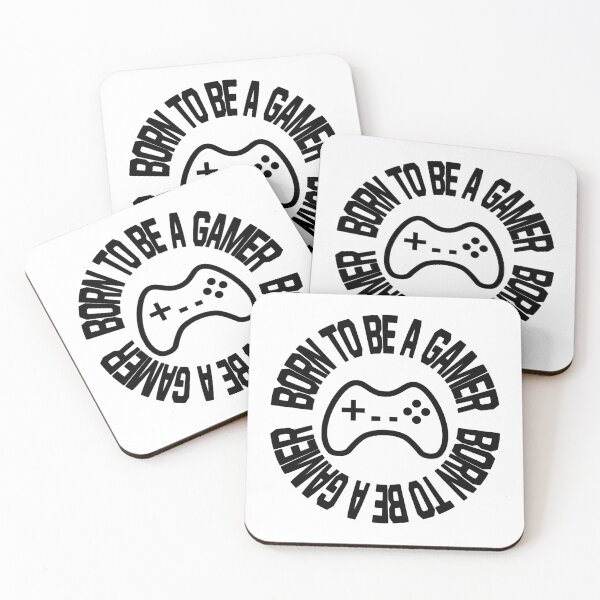 Item preview, Born to be a Gamer Statement Design designed and sold by AM-Hobby-Hub.