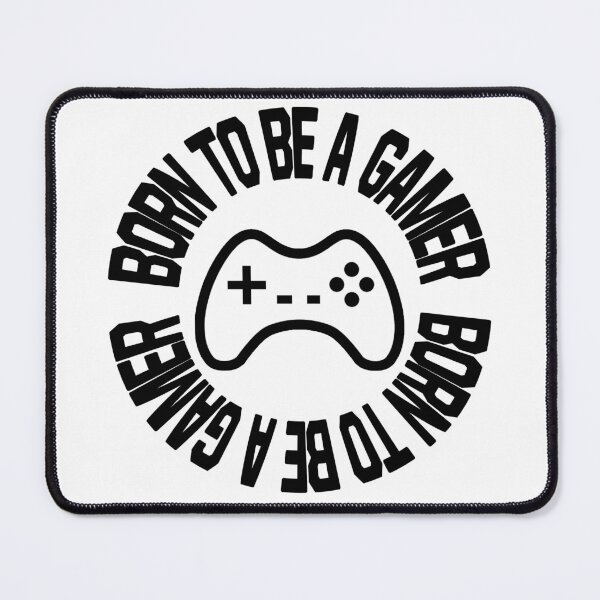 Item preview, Born to be a Gamer Statement Design designed and sold by AM-Hobby-Hub.