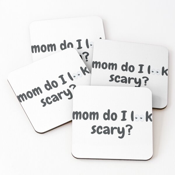 Item preview, Mom Do I Look Scary? Aesthetic Funny Gifts For Halloween designed and sold by PientkaArt.
