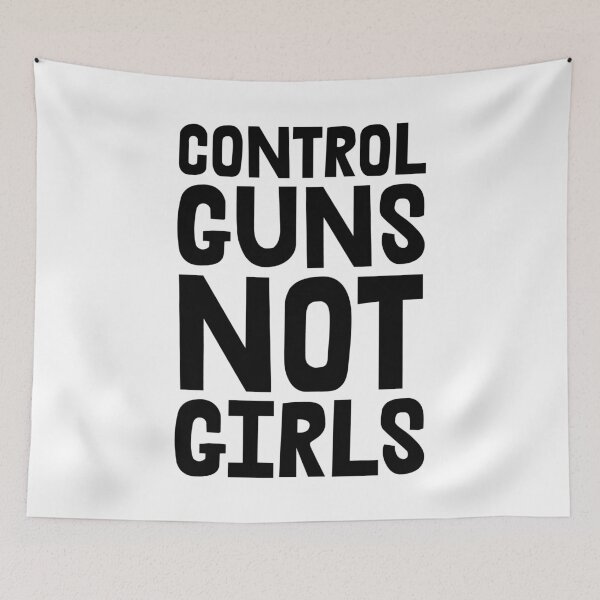 Item preview, Control Guns Not Girls - Harris Walz - black designed and sold by Thelittlelord.
