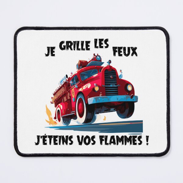 Item preview, I BURST THE FIRES, I PUT OUT YOUR FLAMES! (firefighter) designed and sold by francoisville.