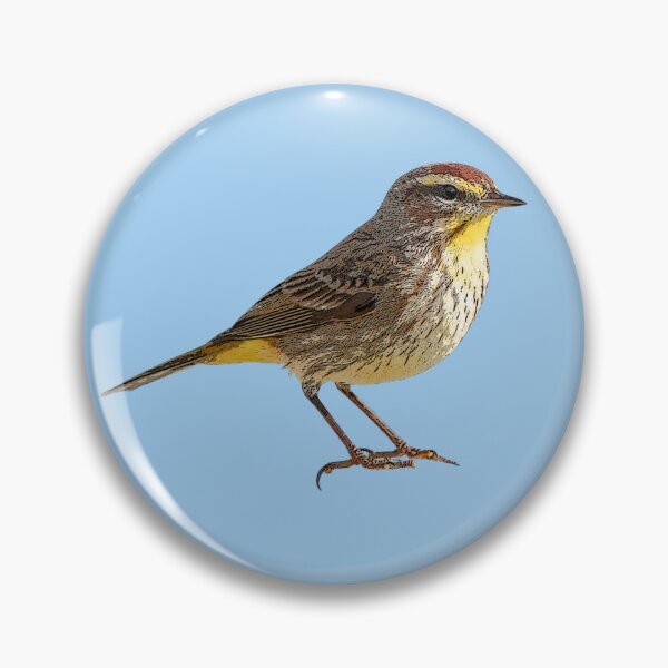 Item preview, Palm Warbler Color Design  designed and sold by designsasstultd.