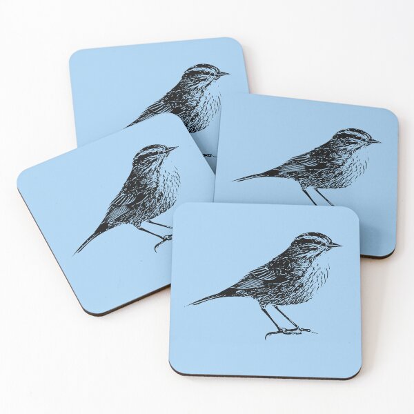 Item preview, Palm Warbler Black Design  designed and sold by designsasstultd.