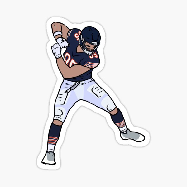 Cole Kmet Home Run Celebration Sticker