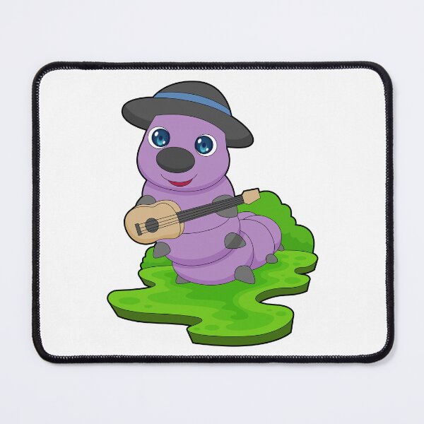 Item preview, Caterpillar Musician Guitar Music designed and sold by Snabdesign84.