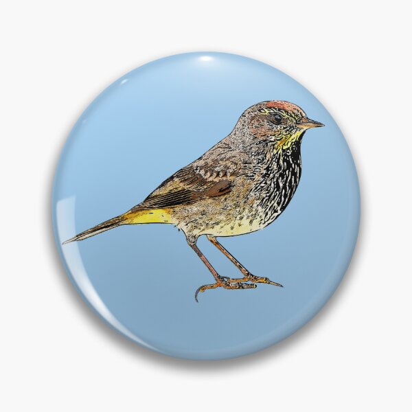 Item preview, Palm Warbler Black Alternate Design  designed and sold by designsasstultd.