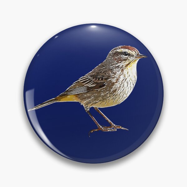 Item preview, Palm Warbler White Alternate Design  designed and sold by designsasstultd.