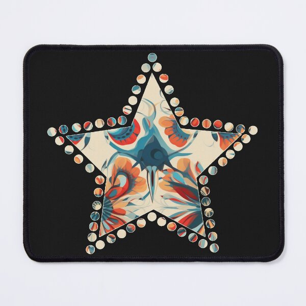 Item preview, Geometric Motif Love Friendship Connection Star designed and sold by G-M-Designs.