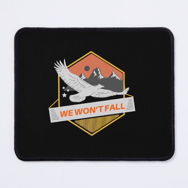 Item preview, Strength and Resilience with a Majestic Eagle: We Won't Fall Design designed and sold by Colorful-Garden.