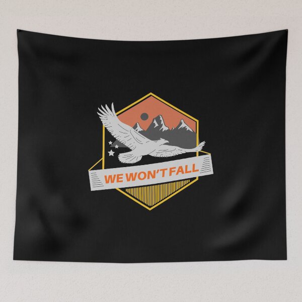 Item preview, Strength and Resilience with a Majestic Eagle: We Won't Fall Design designed and sold by Colorful-Garden.