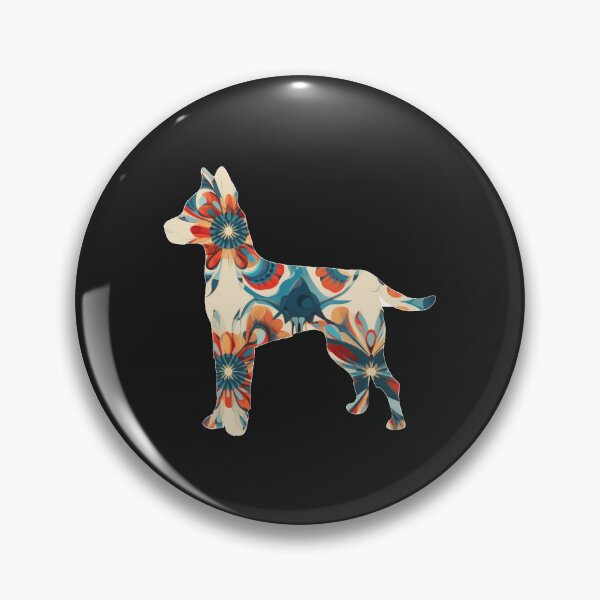Item preview, Geometric Motif Love Friendship Attachment Dog designed and sold by G-M-Designs.