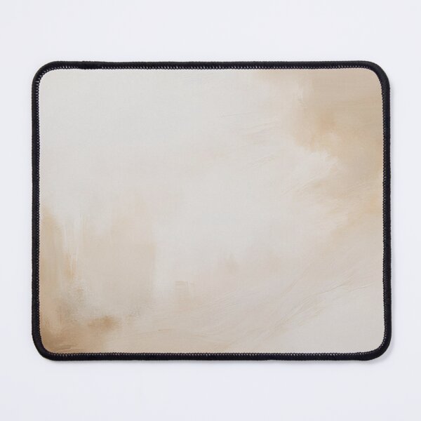 Item preview, White Canvas Texture with Beige Brush Strokes designed and sold by Have Mercy.