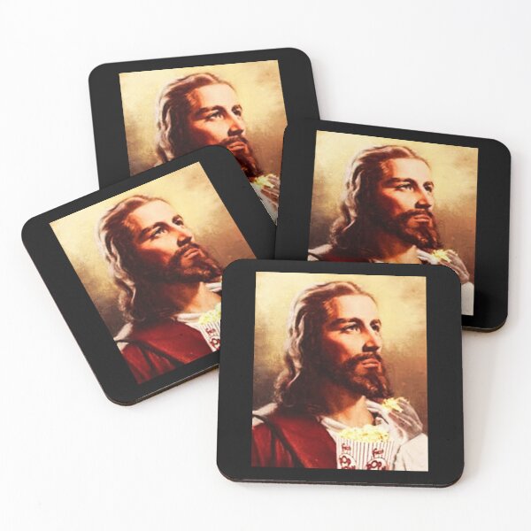 Item preview, Jesus Eats popcorn - Popcorn Meme - Perfect for Movie Lovers and Snack Enthusiasts designed and sold by Earth Nature Creations.