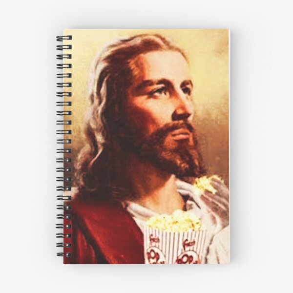 Artikelvorschau, Jesus isst Popcorn – Popcorn-Meme – Perfekt für Filmliebhaber und Snack-Enthusiasten entworfen und verkauft von Earth Nature Creations.