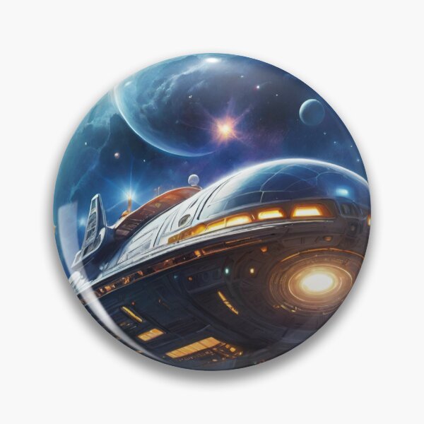 Item preview,  A spaceship landing designed and sold by DreamistStore.