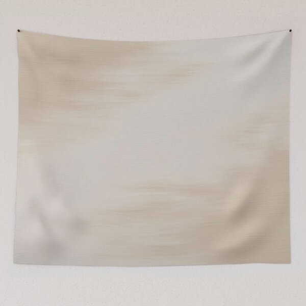 Item preview, White Canvas Texture with Beige Brush Strokes designed and sold by Have Mercy.