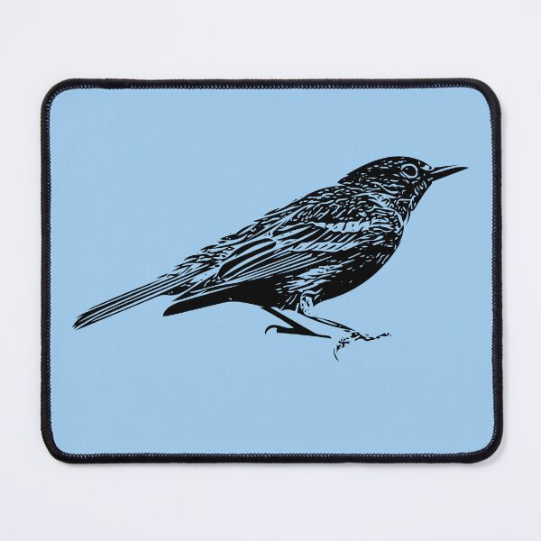 Item preview, The Pine Warbler Black Design  designed and sold by designsasstultd.