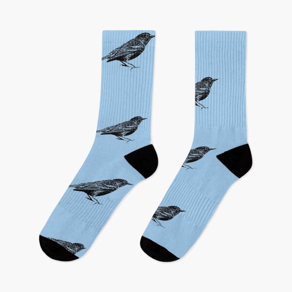 Item preview, The Pine Warbler Black Design  designed and sold by designsasstultd.
