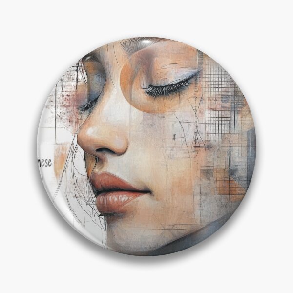 Item preview, The Milanese woman face designed and sold by WickerStudio.