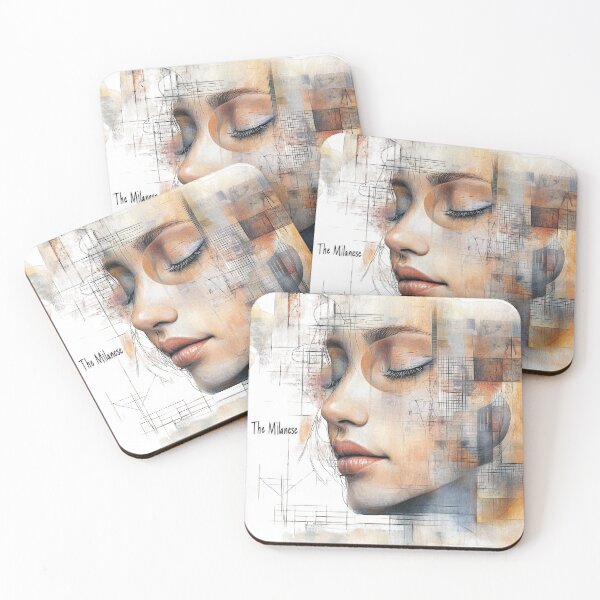 Item preview, The Milanese woman face designed and sold by WickerStudio.