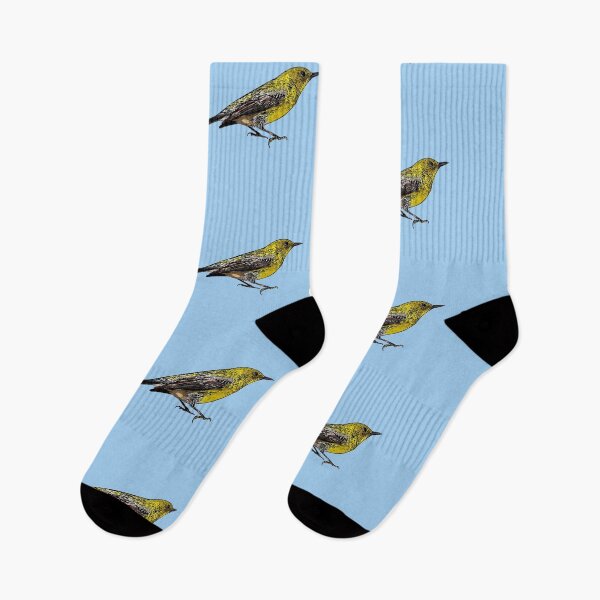 Item preview, The Pine Warbler Black Alternate Design  designed and sold by designsasstultd.