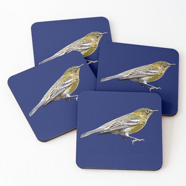 Item preview, The Pine Warbler White Alternate Design  designed and sold by designsasstultd.
