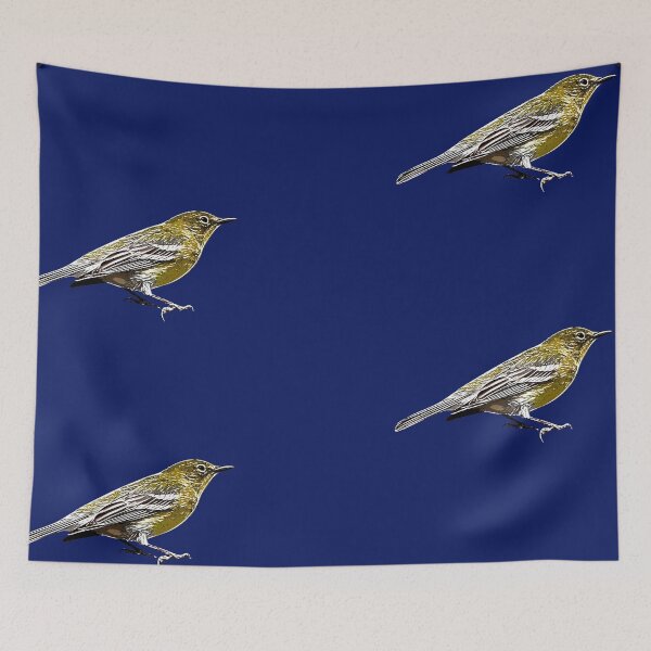 Item preview, The Pine Warbler White Alternate Design  designed and sold by designsasstultd.