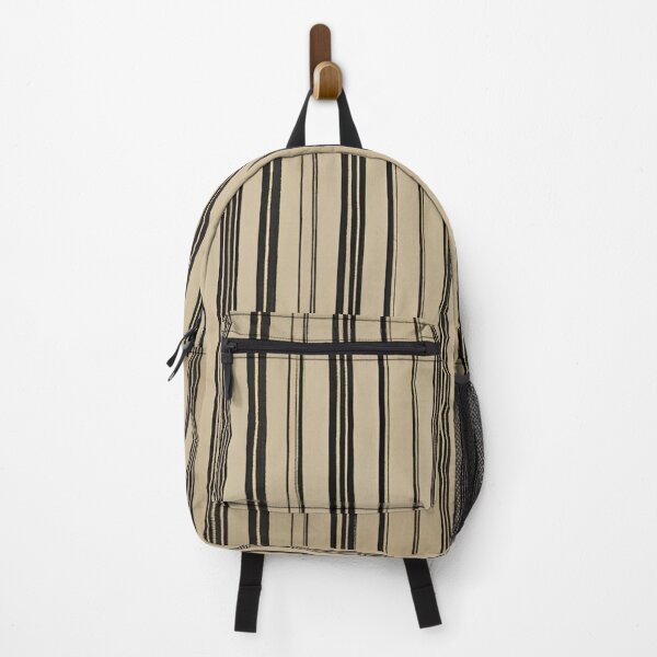 Item preview, Beige Paper Texture with Black and White Stripes designed and sold by Have Mercy.