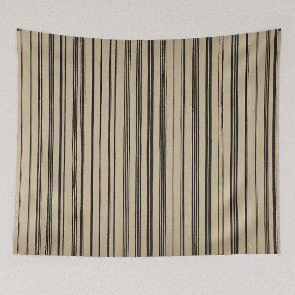 Item preview, Beige Paper Texture with Black and White Stripes designed and sold by Have Mercy.