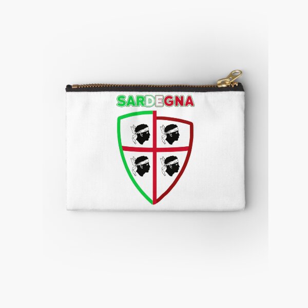 Item preview, Sardegna - Sardinia flag - 4 mori shield with Italy Flag designed and sold by miskaralise.