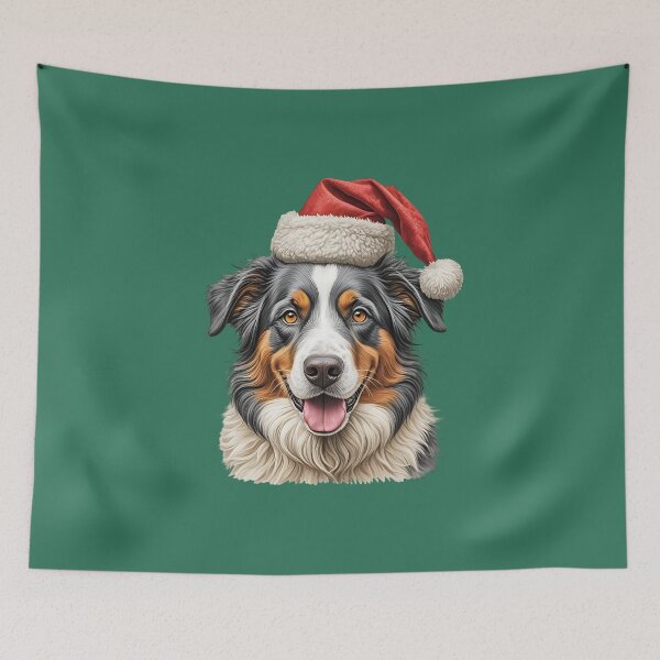 Item preview, Christmas Border Collie dog designed and sold by Purr95.
